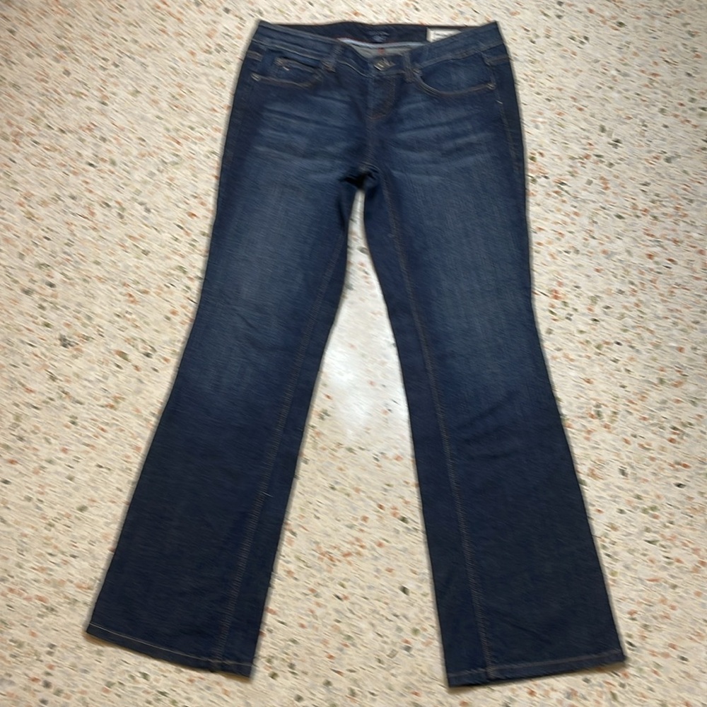 Tommy Hilfiger American Freedom Bootcut Jeans Modern Rise Stretch 8 X 32